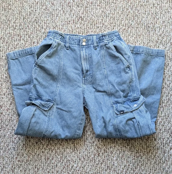 Vans Baggy Cargo Jeans - Picture 1 of 5